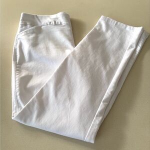 Croft & Barrow Crisp White “The Effortless Stretch Pants” size 12